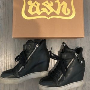 Ash Platform Wedge Sneakers
